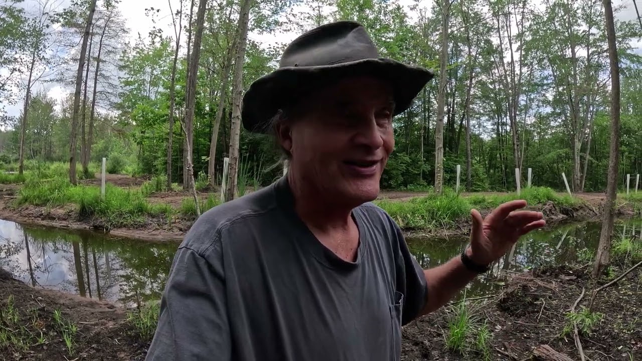 Redirecting Spring Well Water for Pond Conversion: Managing Surface Water at the Construction Site