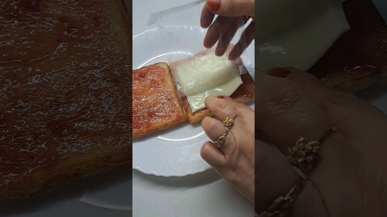 BREAD JAM #bread #jam #toast #crispy #cheese #y #yummy #food #tasty #easy #tayyabascooking