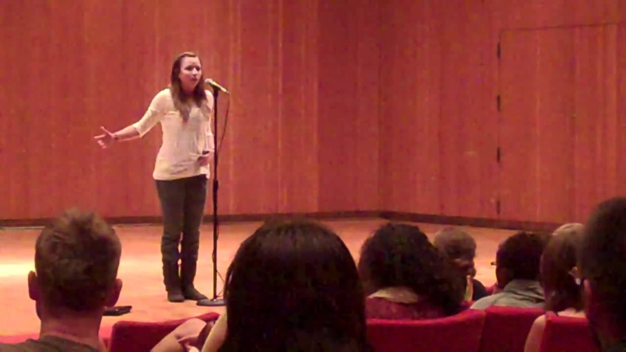 Sierra DeMulder performs 