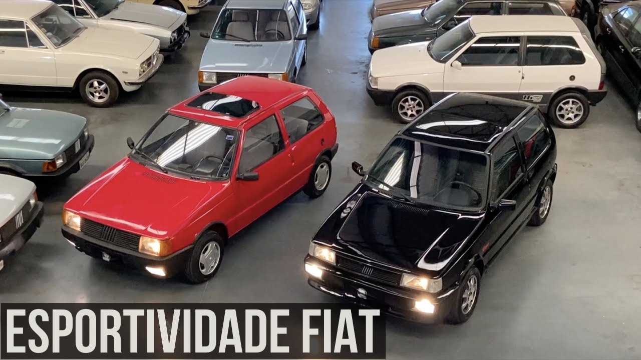 UNO SX E UNO TURBO: dois esportivos nacionais da Fiat