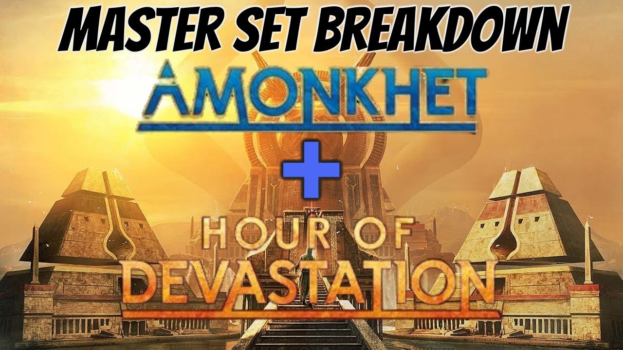 Master Set Breakdown: Amonkhet Block | Magic The Gathering