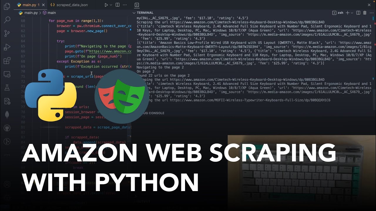 ASMR Programming - Web Scraping - Amazon Product Data