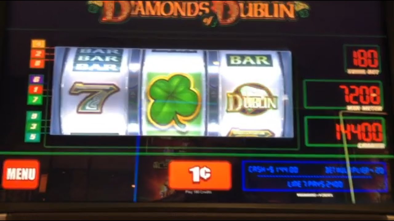 THE SUNDAY MORNING SCRAGGLE: DIAMONDS OF DUBLIN SLOT MACHINE! OLD SCHOOL SLOT PLAY!