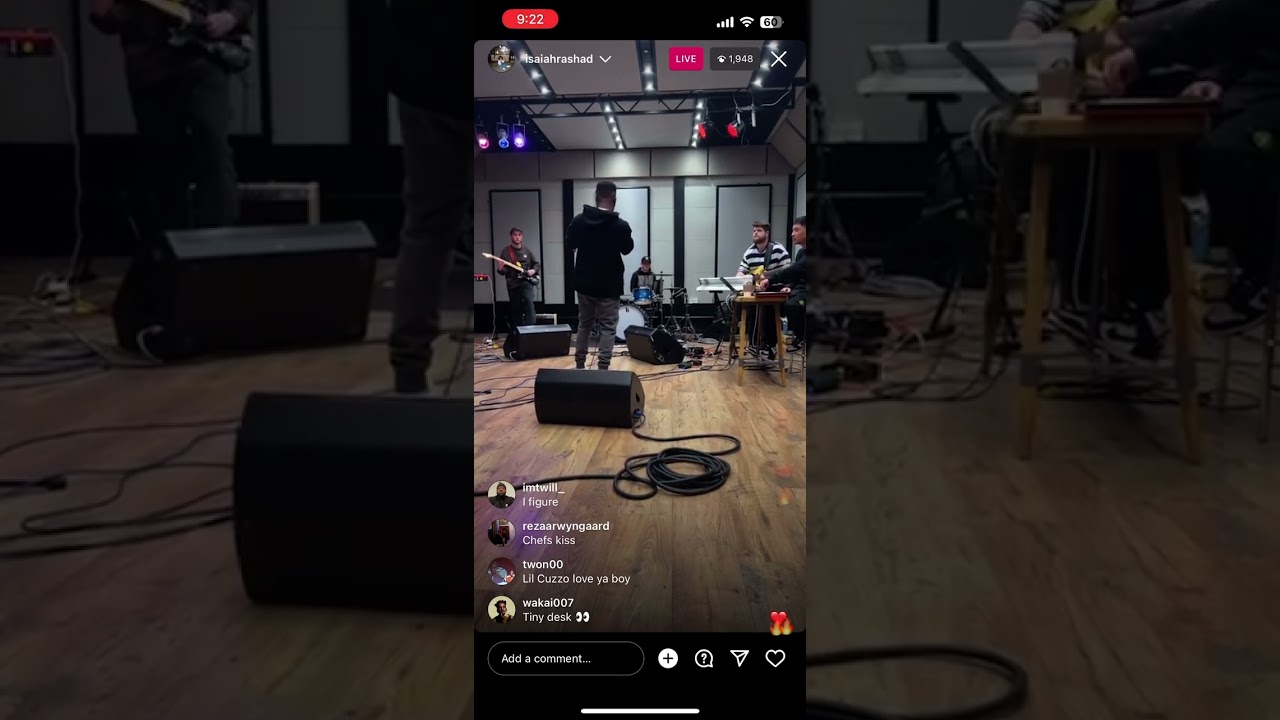 Isaiah Rashad instagram live 2/26/23 4r Da Squaw