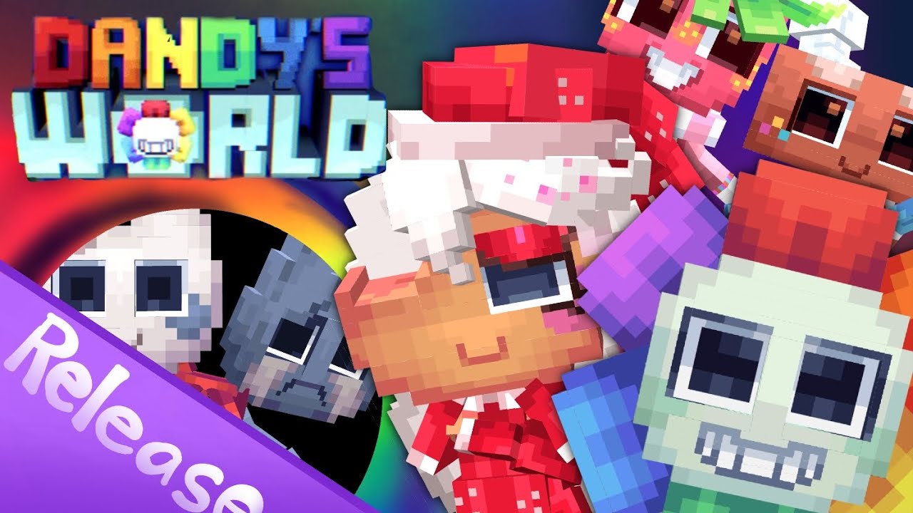 DANDY'S WORLD V2 MINECRAFT ADDON [ RELEASE ] - Make Sure To Watch the full video!!! | Link in Desc🦄🪽
