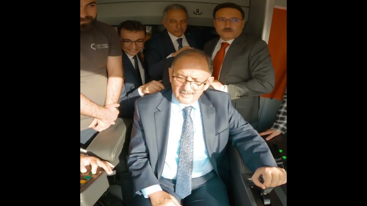 Talas-Mevlana Raylı Sistem Hattı şehrimize hayırlı olsun. 🚊
