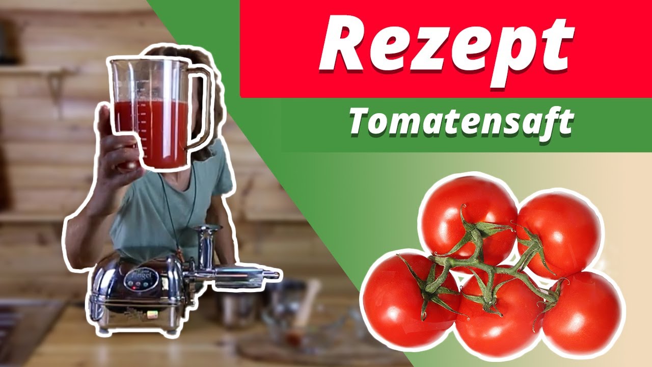 Tomatensaft selber machen mit dem Angel Juicer