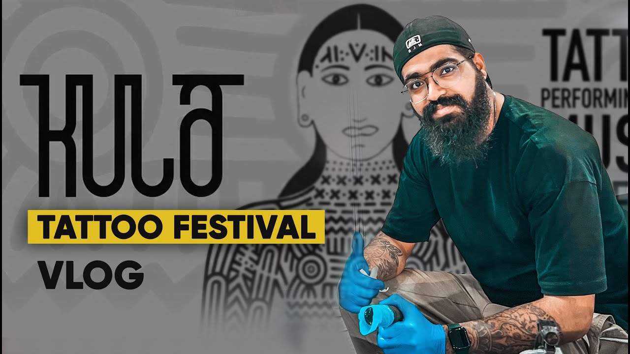 Фестиваль татуировок Кула, Мумбаи ВЛОГ | @tattoosbyabhishek