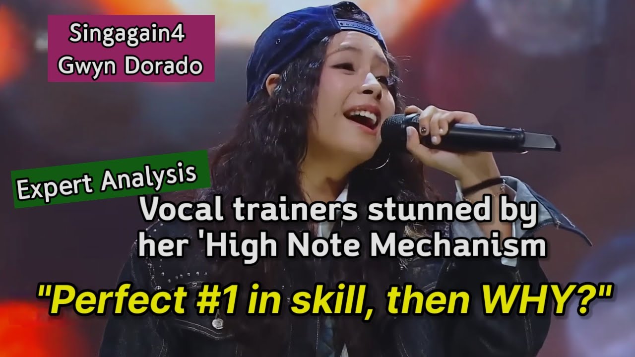 Perfect 100s! The decisive reason why Gwyn Dorado is on a different level (Deep Vocal Analysis)