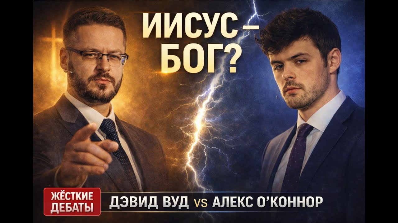 Иисус — Бог или нет? Самые жёсткие дебаты | Дэвид Вуд vs Алекс О' Коннор