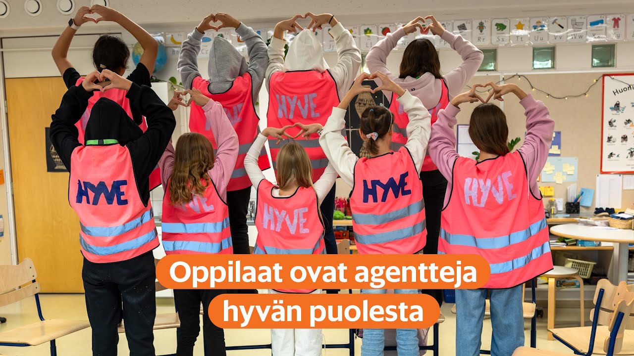 Hyveagentit huolehtivat toisista oppilaista