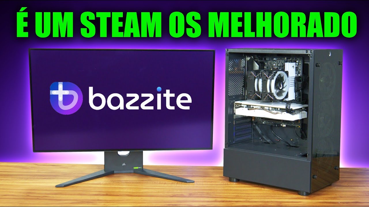 INSTALANDO O SISTEMA BAZZITE OS NO PC GAMER
