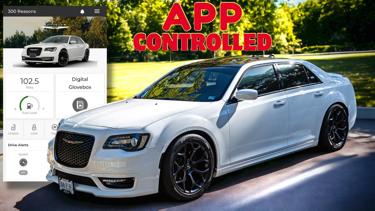 УПРАВЛЯЙТЕ СВОИМ CHRYSLER 300 С ПОМОЩЬЮ ПРИЛОЖЕНИЯ!