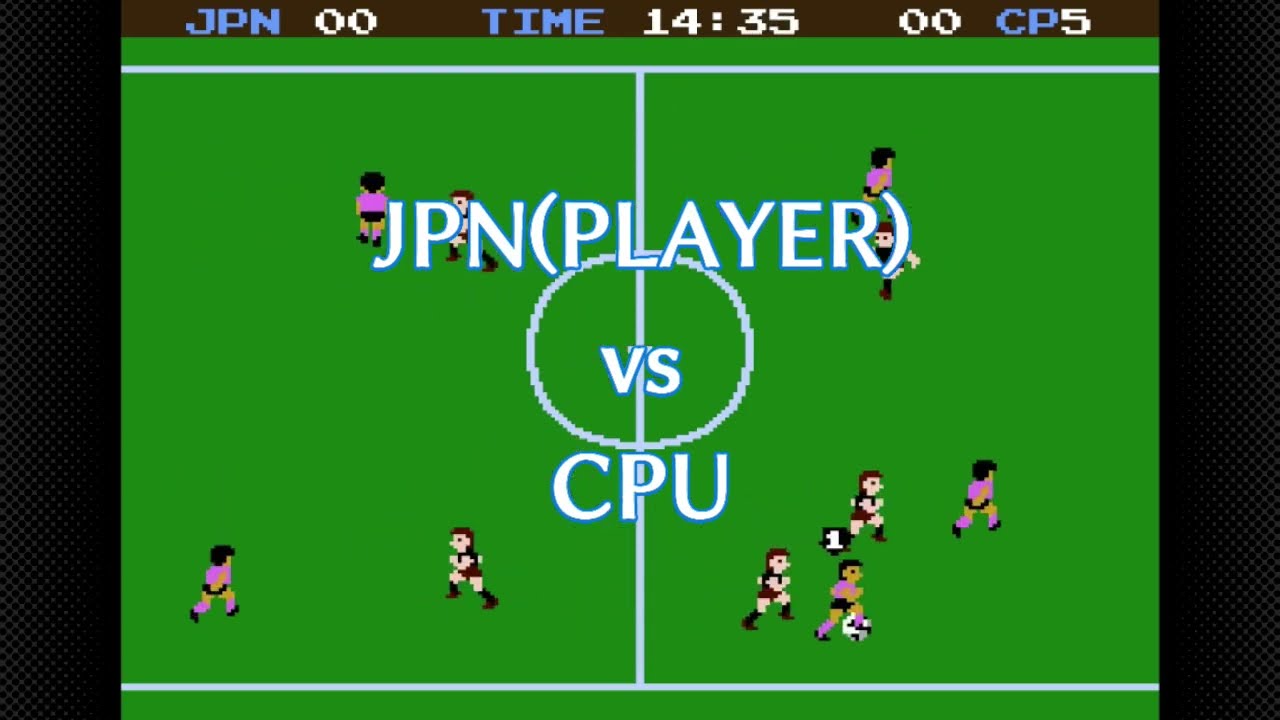 【SOCCER】142th　JPN(PLAYER) vs  CPU