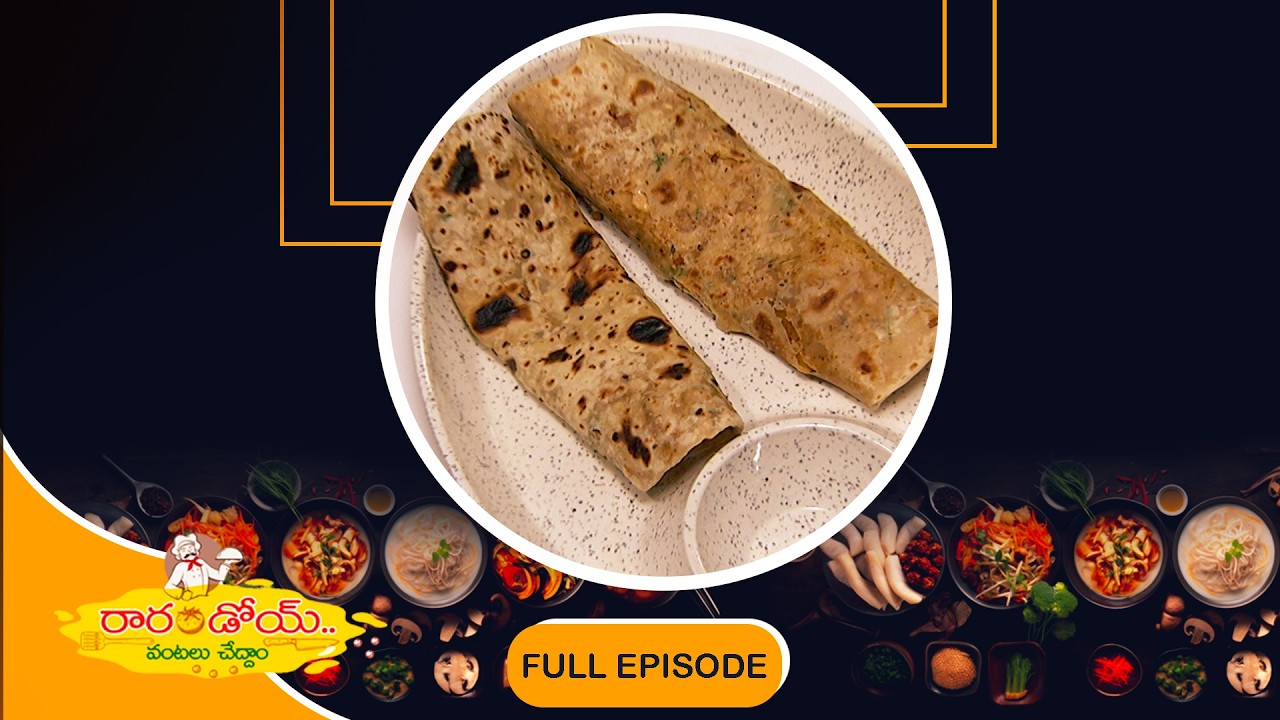 Meal maker paratha | Rarandoi Vantalu Chedam | 9th March 2026 | Full Episode | ETV Abhiruchi