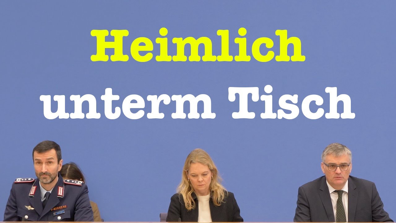 30. Januar 2026 - Regierungspressekonferenz | BPK