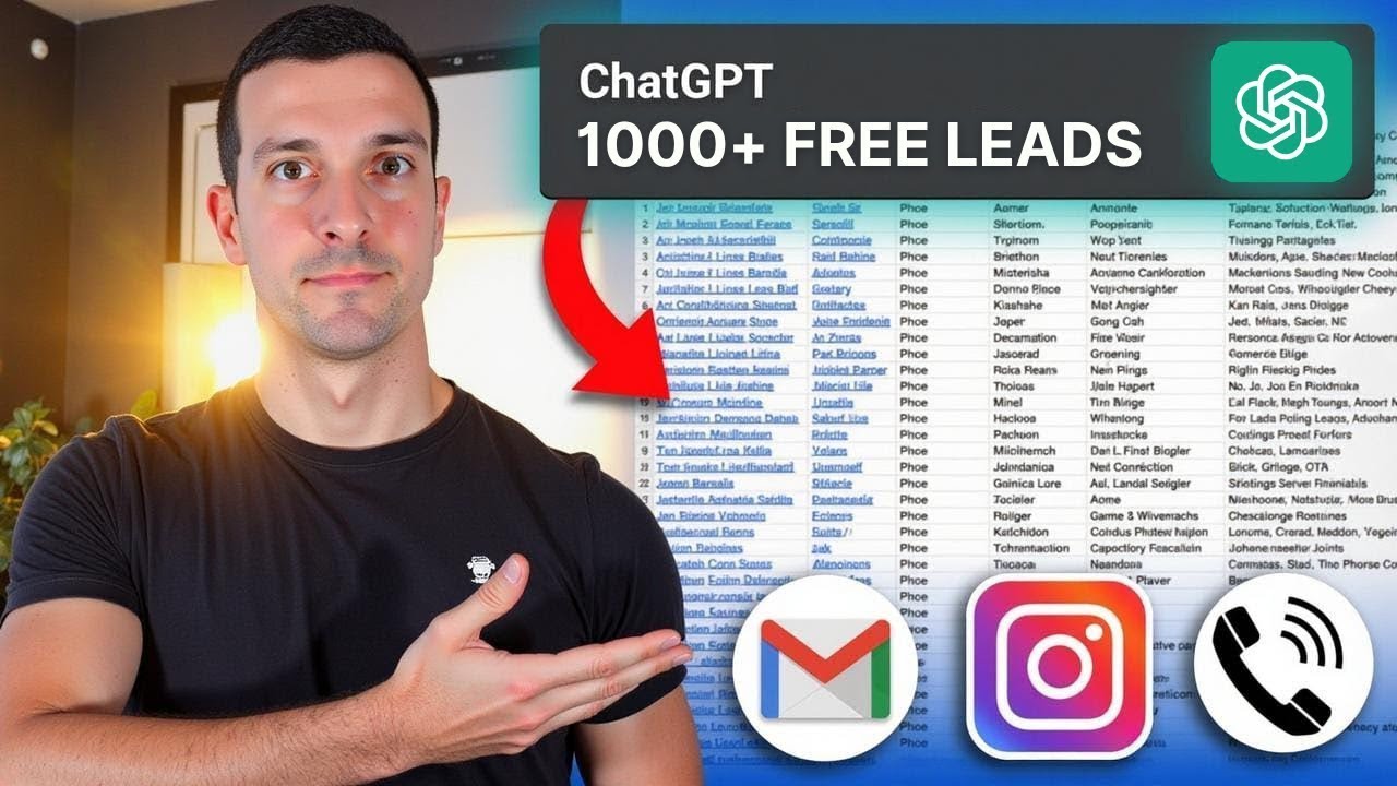How to Get Unlimited FREE Leads With Chat GPT 5.1 + Google (Step by Step)