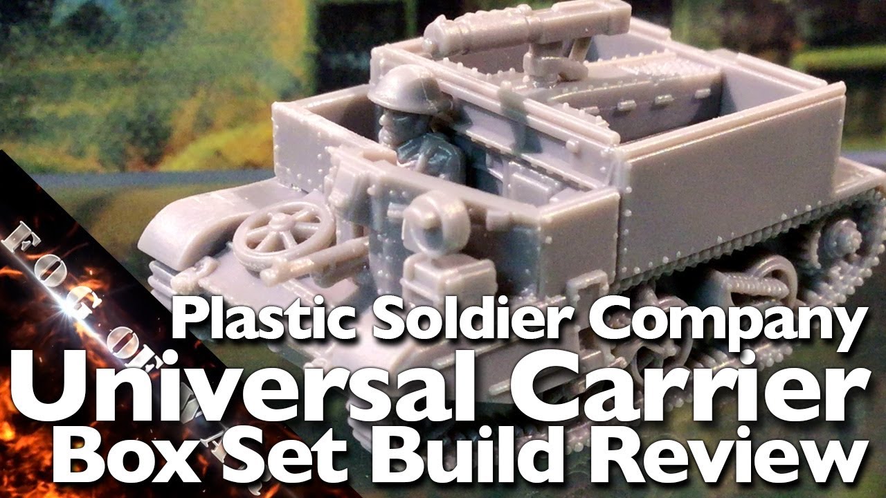Review | Plastic Soldier Company Universal Carriers 1/100 (15mm) | WWII