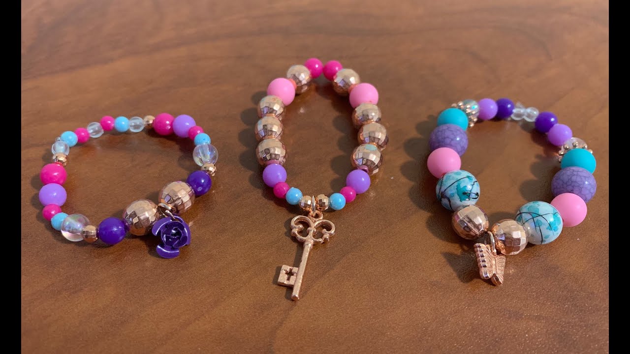 Make it real Bedazzled! charm bracelets unboxing
