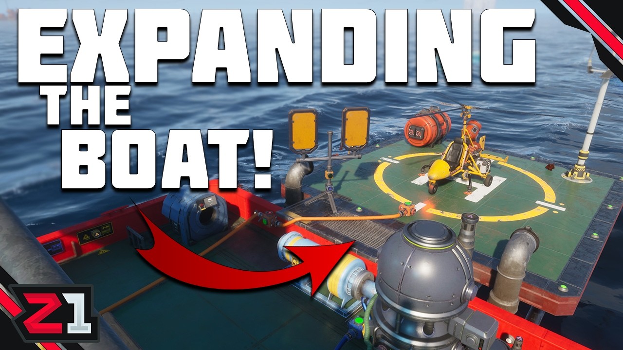 Ship EXPANSION And Growing TREES In The Last Caretaker Update 5!