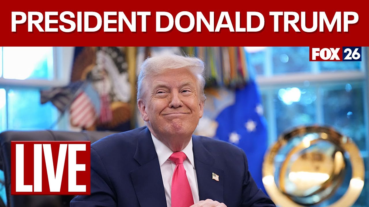 🔴LIVE: President Trump