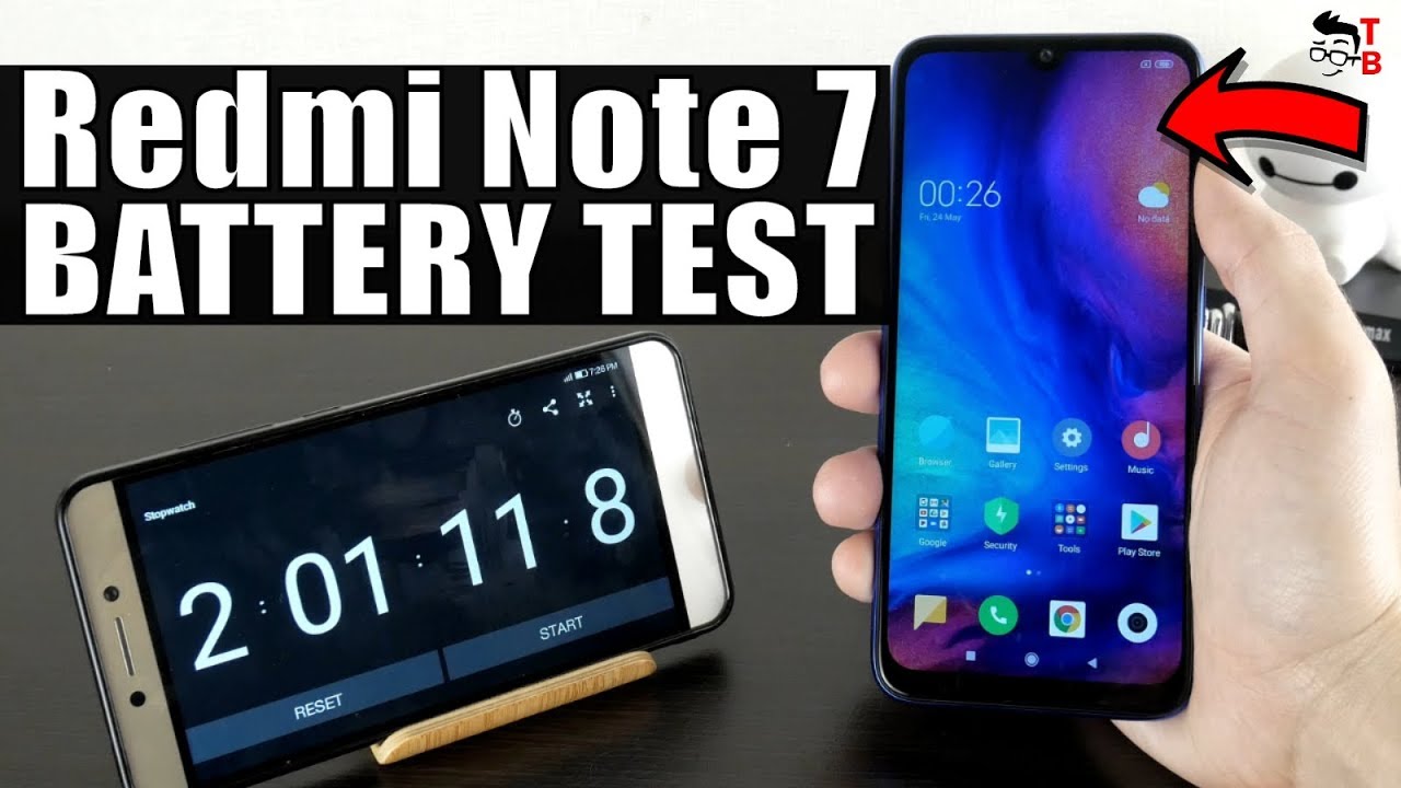 Redmi Note 7 - Battery Drain and Charging Test