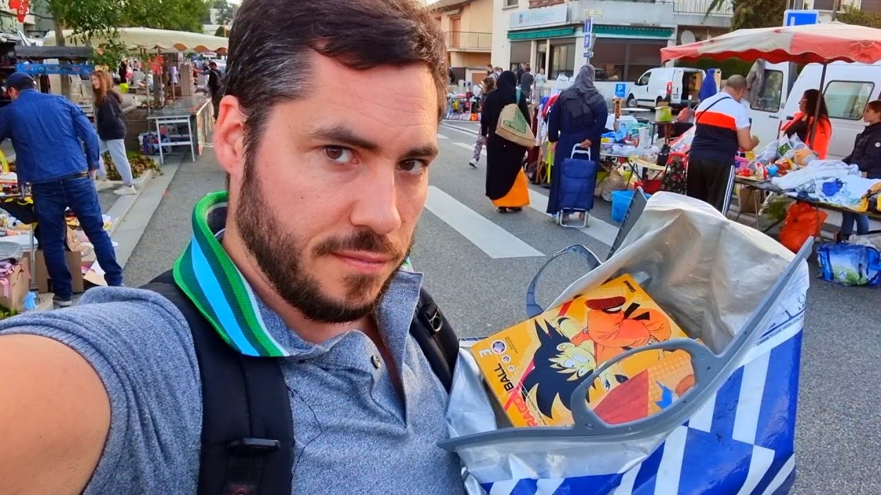 Au VIDE GRENIER, j'ai acheté un GROS SAC DE MANGAS