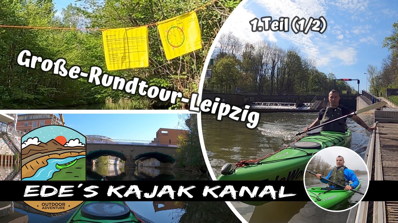 Kajak-Tour-Leipzig 1.Teil/ Rundtour: Weiße Elster, Pleiße, Cospudener See