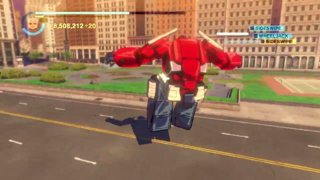 TRANSFORMERS: Devastation Optimus Prime vs all Autobots  (Commander Difficulty)