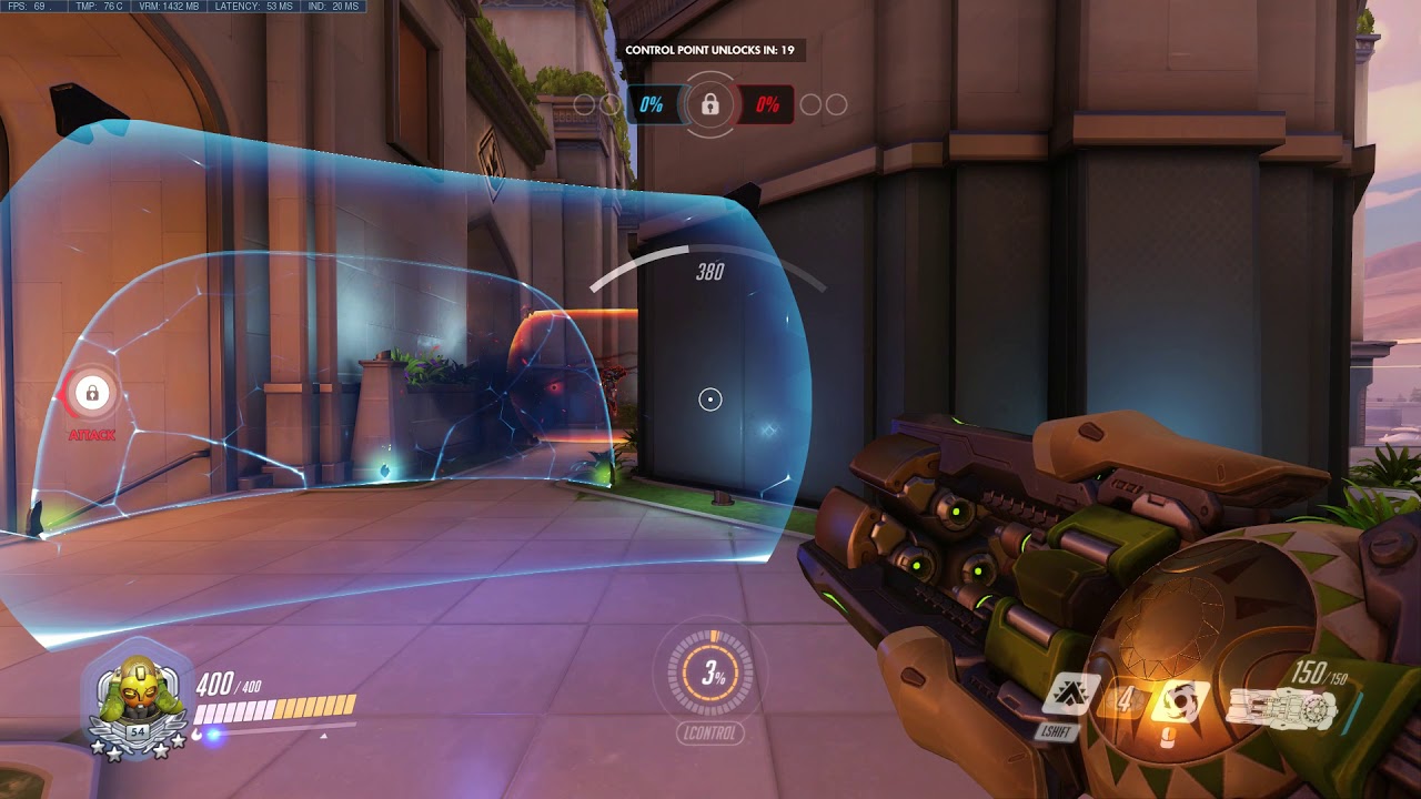 Overwatch Orisa Clip - What the 2 second nerf is like