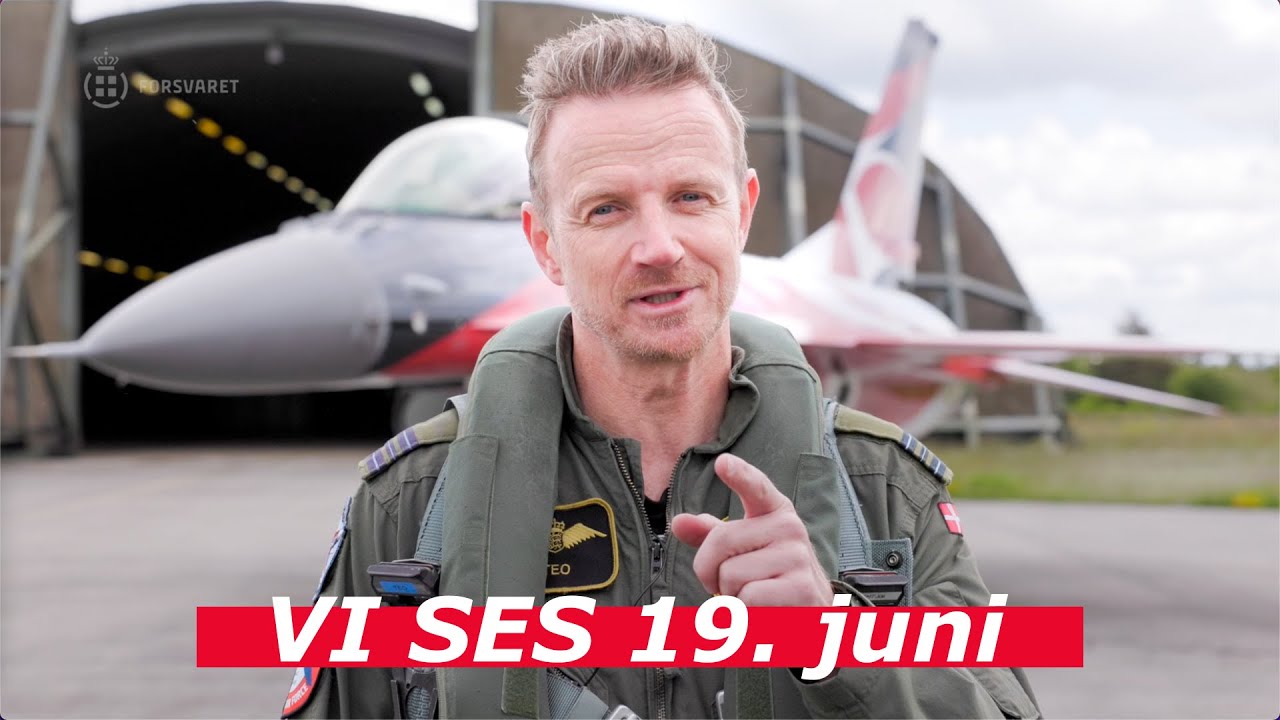 Der er Danish Air Show den 19. juni 2022 p&aring; Flyvestation Karup