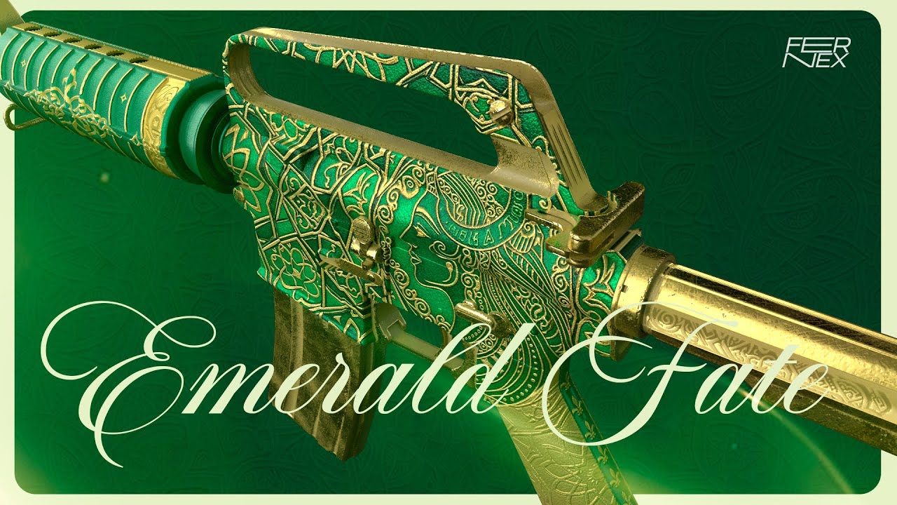 STEAMWORSKHOP | M4A1-S EMERALD FATE by Fernexzera