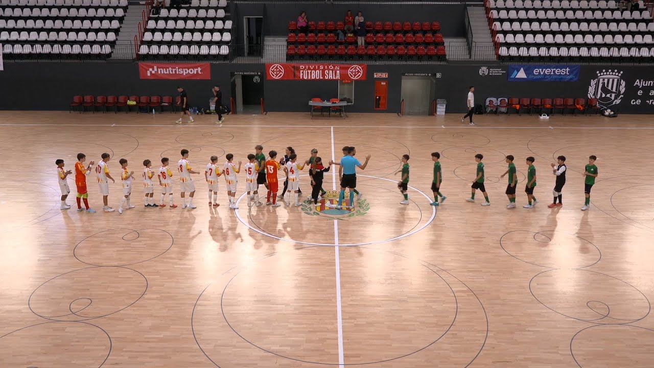 Resum Industrias Santa Coloma -  AE Les Corts Grup Únic - Lliga Divisió d'Honor Infantil Masculí FS