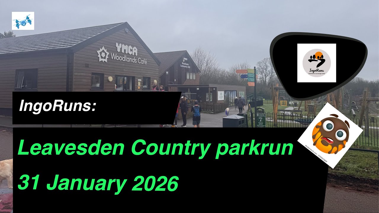 Leavesden Country #parkrun: slippery mud, slippery grass