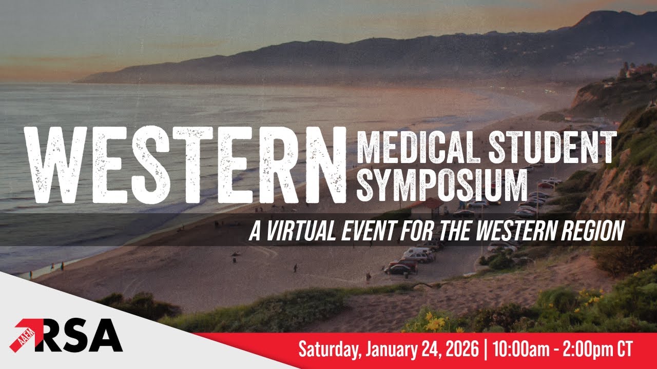 AAEM/RSA Medical Student Symposium — West