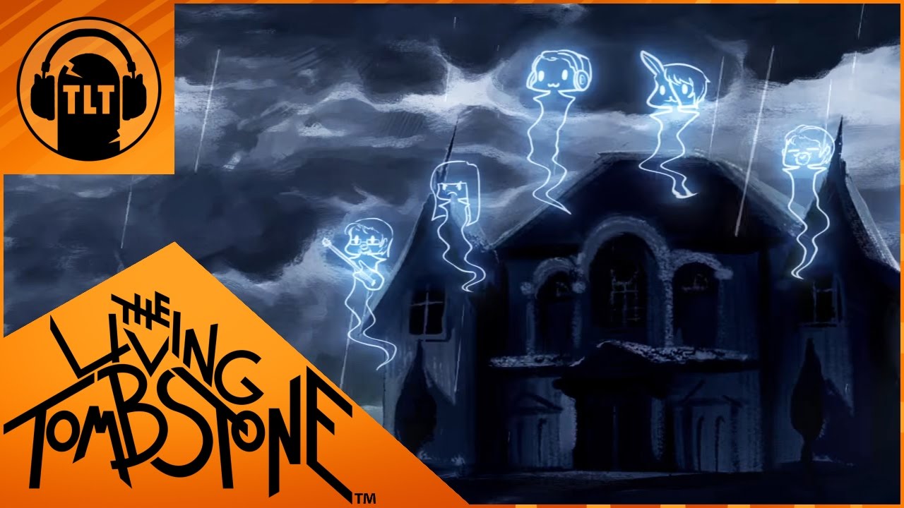 The Living Tombstone - Grim Grinning Ghost (feat Crusher P + Corpse Husband) - Halloween Song