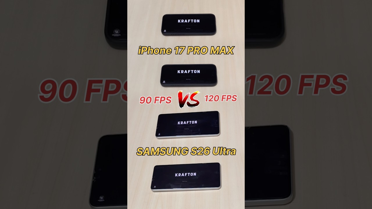 iPhone 17 PRO MAX kontra SAMSUNG S26 Ultra 👿 16 PRO MAX kontra S24 Ultra kontra 90 kl./s kontra 1...