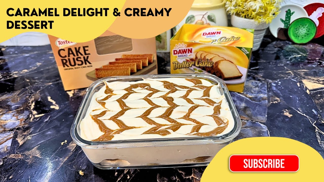 Caramel Delight | Creamy Caramel Trifle | Caramel Dream Dessert 