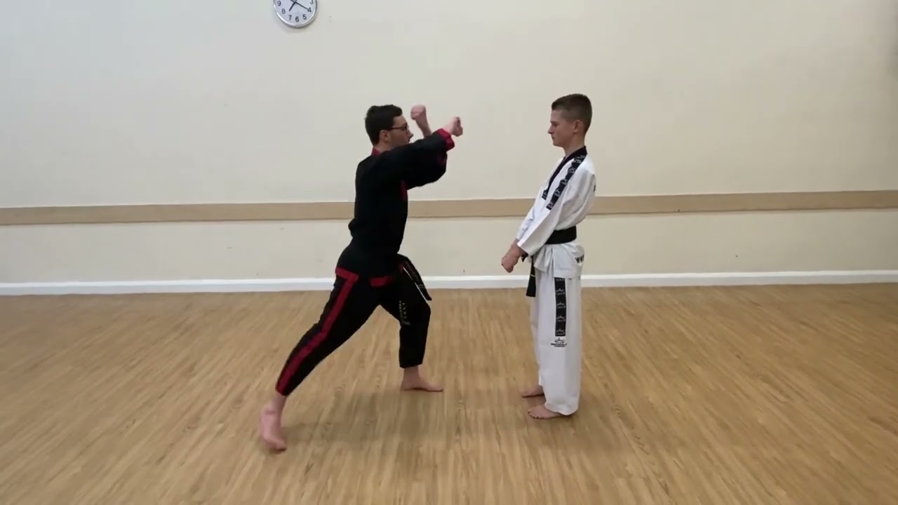 3 Step Sparring 1 to 4 (8th KUP)