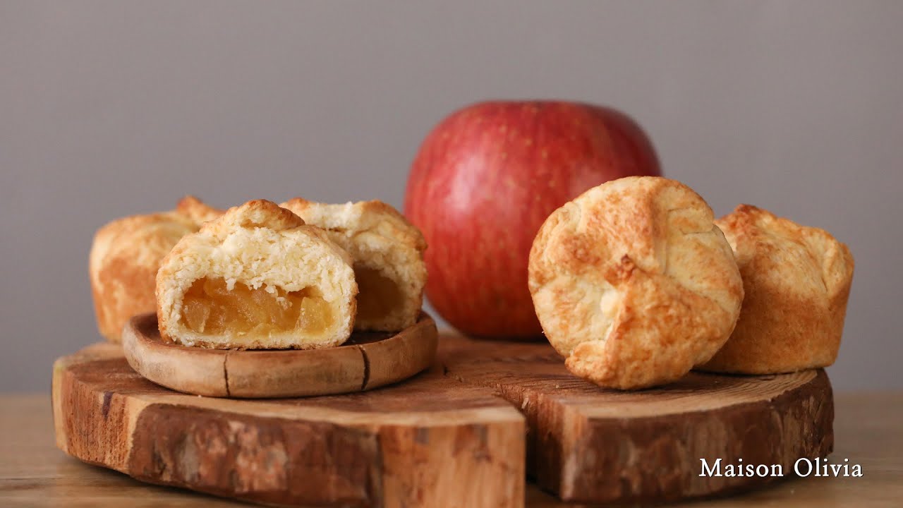 사과스콘 🍎 / 잼스콘 만들기 ( Apple Scone / Jam Scone )
