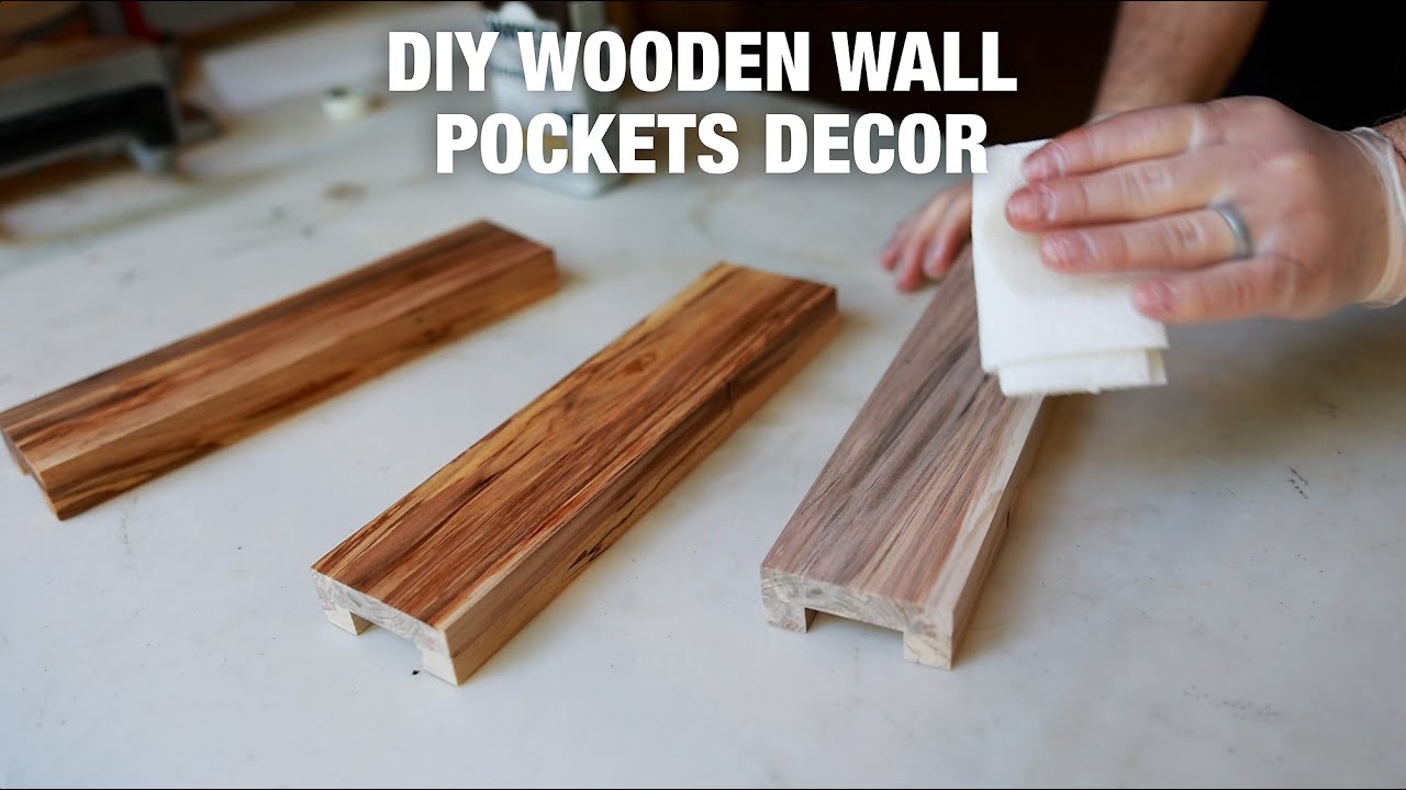 DIY Wooden Wall Pockets | Home Decor Ideas