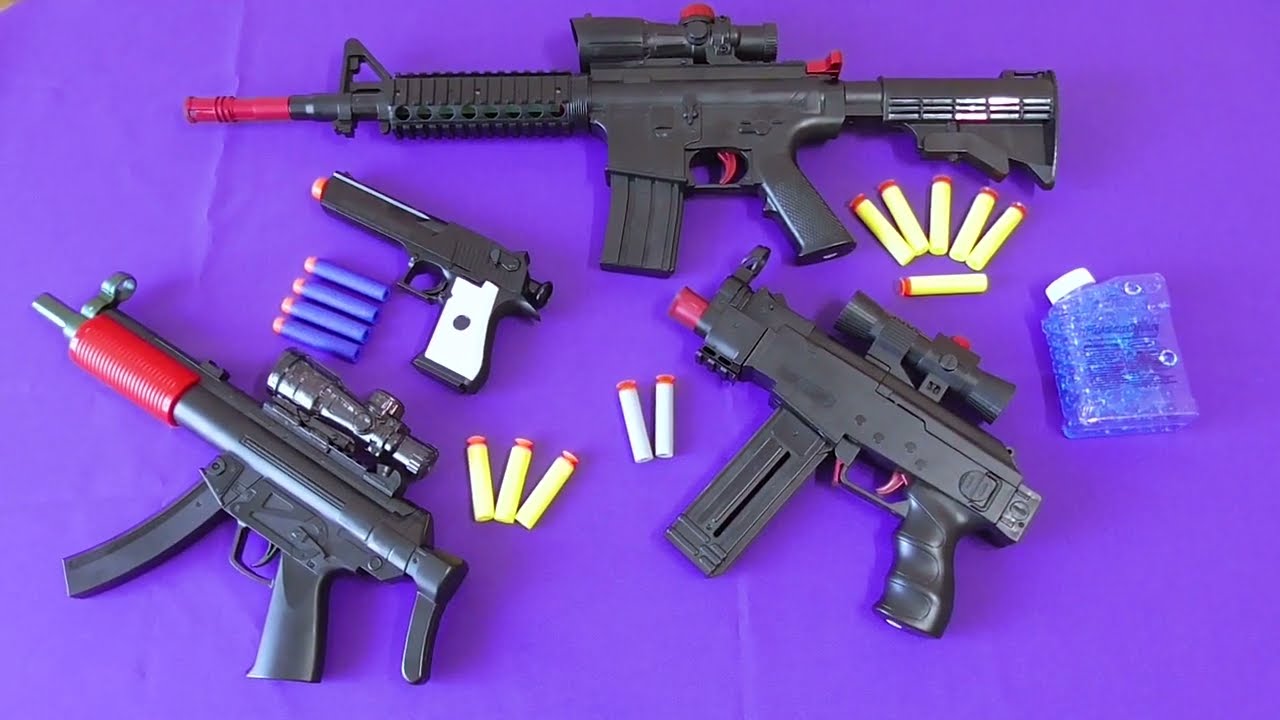 Realistic Elite Force Army Guns & Equipment  Military gun toys