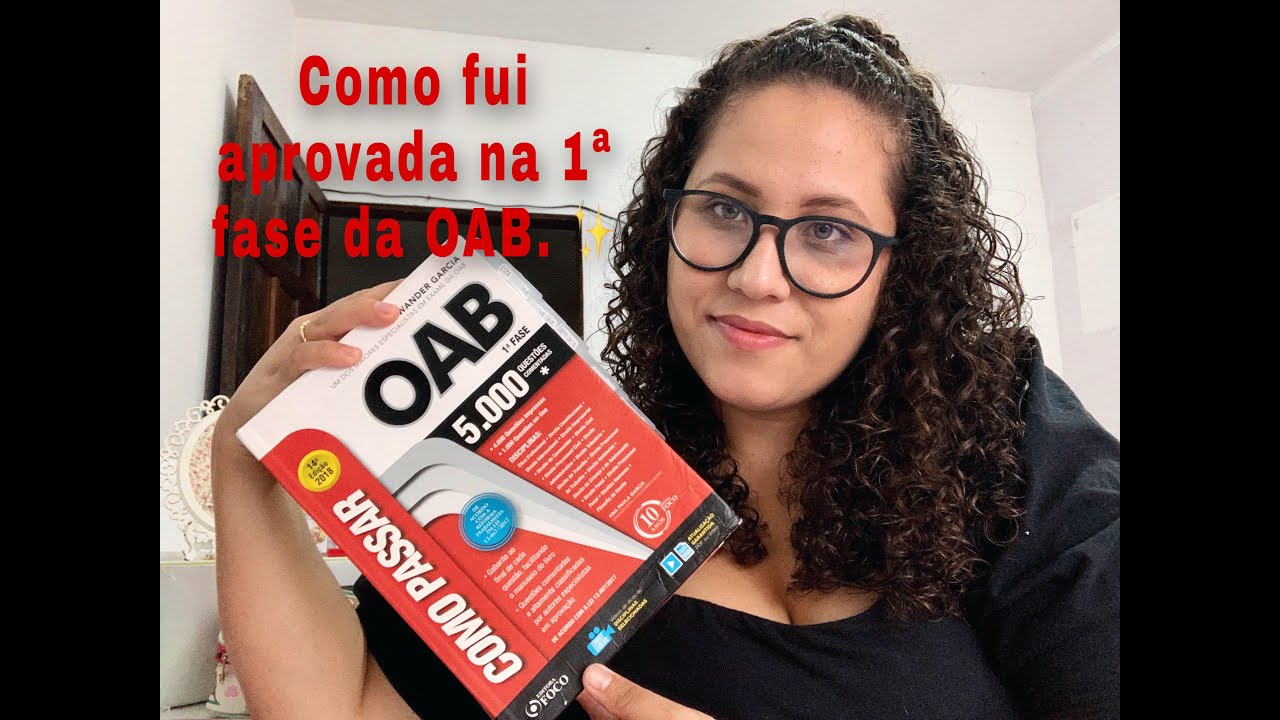 Como fui aprovada na 1ª fase da OAB! ✨