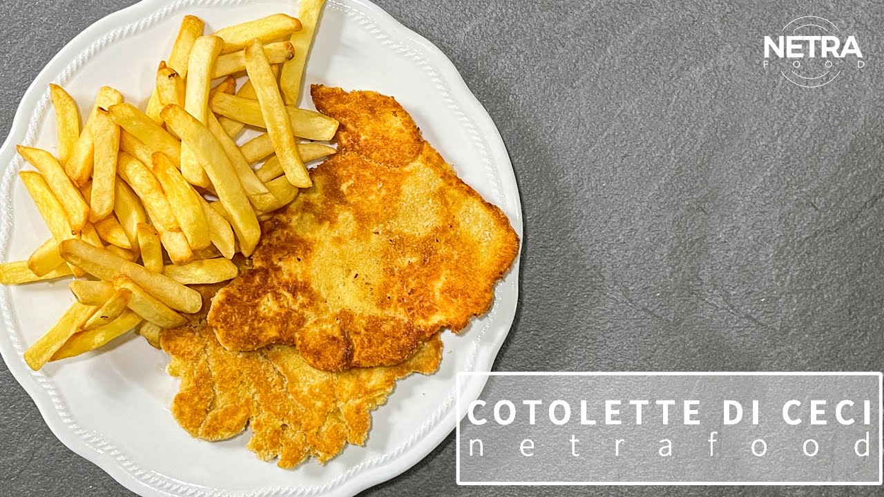 COTOLETTE DI CECI | cotolette vegane | senza uova no carne