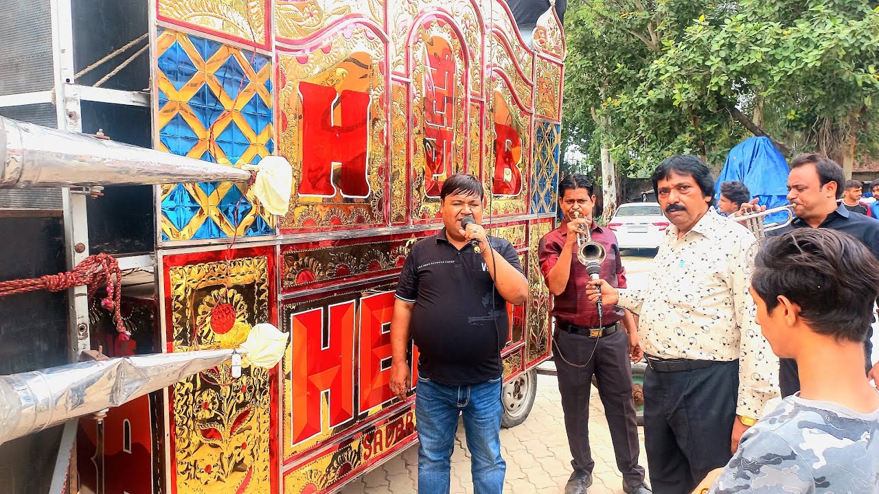 बहुत प्यार करते हैं तुमको सनम || SUPERHIT PERFORMANC || HEERA BAND KARNAL || जन्माष्टमी कार्यक्रम 🎤👌