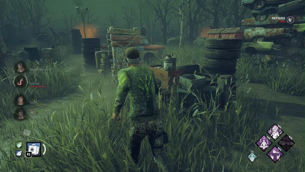 Dead by Daylight Nurse vs Bill and Exile