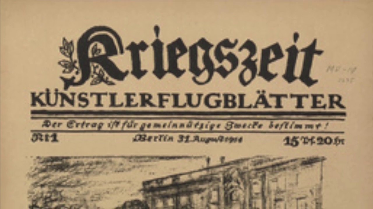 Wartime Art: German Propaganda in World War I