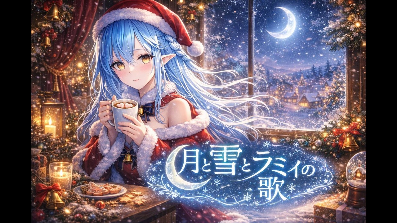 月と雪とラミィの歌｜「明日への境界線」オール100コード【歌詞付き／フル音源】こえのアルバム【クリスマスソング】