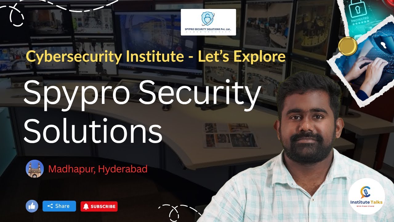 Best Cybersecurity Institute in Hyderabad  - Spypro Security Solutions | Our First Vlog