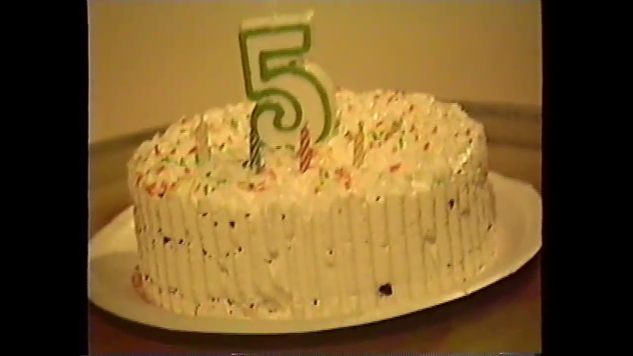 KC 5th bday chuckycheese 1990